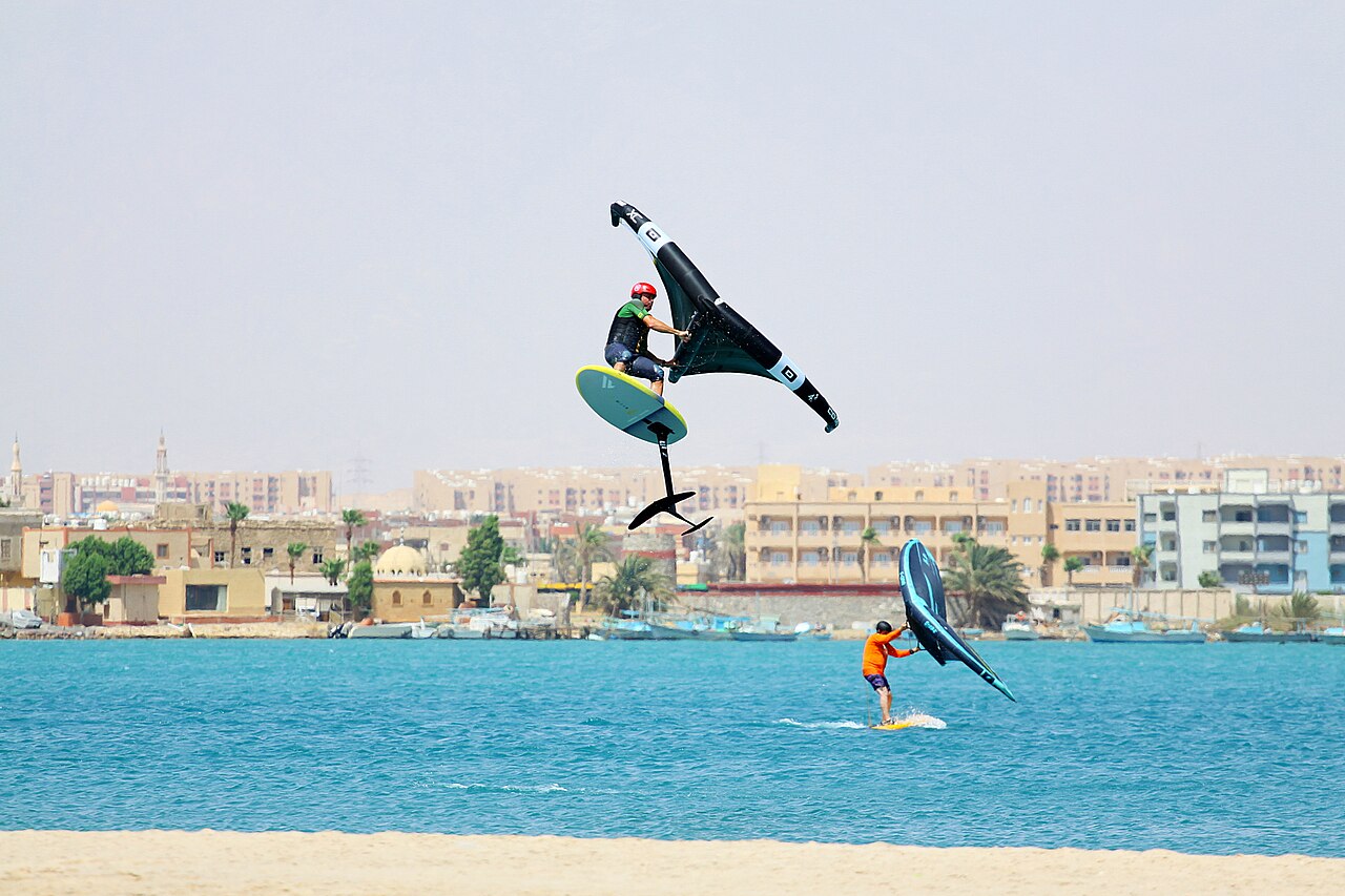 Wing foiling